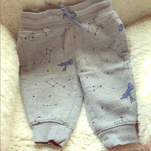 Cat & Jack constellation joggers - size 12 mos